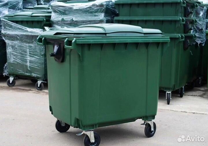 Пластиковый контейнер 1100л, 770л. Арт. 26403