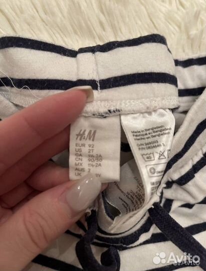 Шорты H&M рост 92 б/у