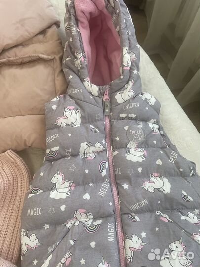 Пуховик Zara 110-116