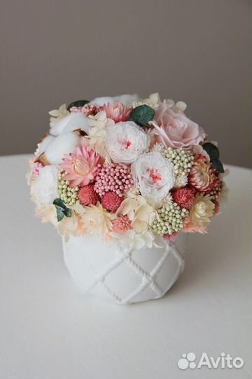 Композиции из стабилизированных цветов