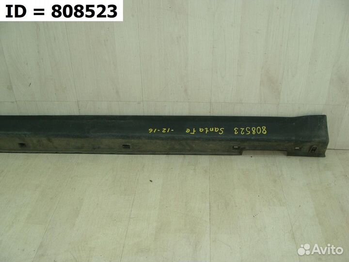 Накладка порога левая Hyundai Santa Fe