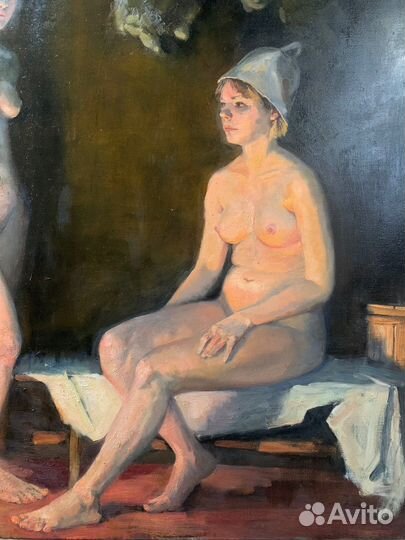 Картина маслом на холсте большая