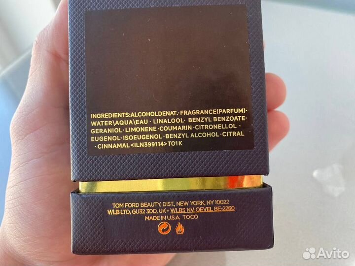 Tom Ford tabacco vanille (оригинал, новые)