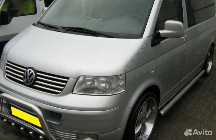 Подножки трубы из нержавейки Volkswagen T5