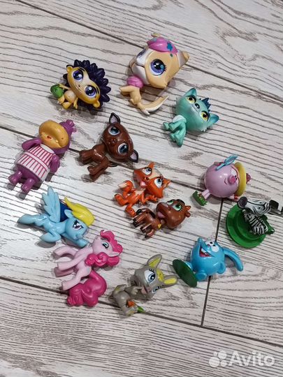 Littlest Pet Shop Киндер сюрприз звери животные