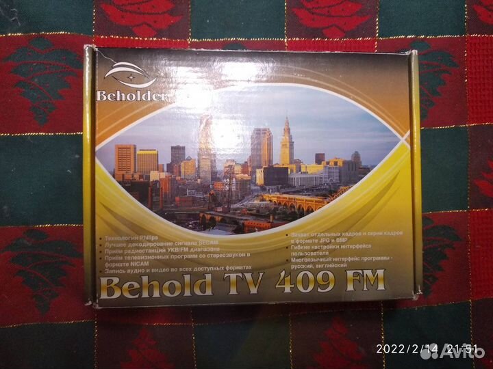 Тв-тюнер Behold TV 409 FM
