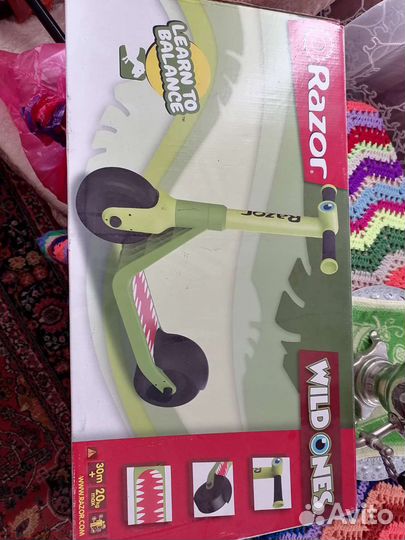 Самокат детский двухколесный бу