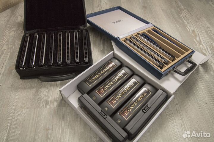 Губные гармошки (тремоло) tombo band 21