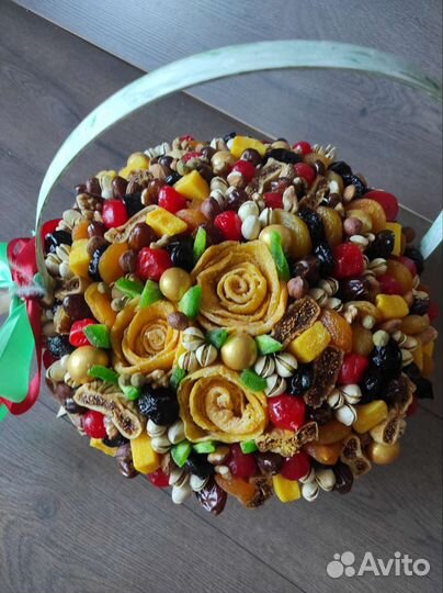 Бокс из Орехов и Конфет. Съедобный Ореховый Букет