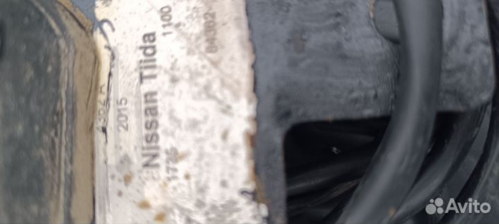 Фаркоп на Nissan tiida