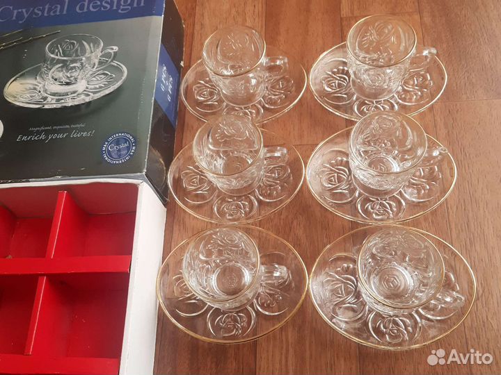 Чайный сервиз новый в коробке