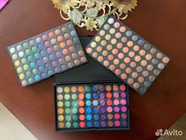Палетка/палитра теней для век 180 цветов