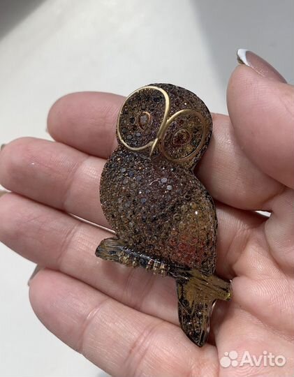 Брошь ручной работы