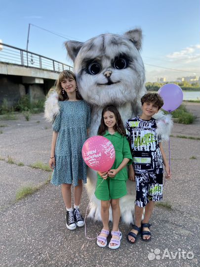 Поздравление от кота,белый медведь,чебурашка