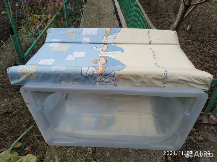 Пеленатор с ванночкой