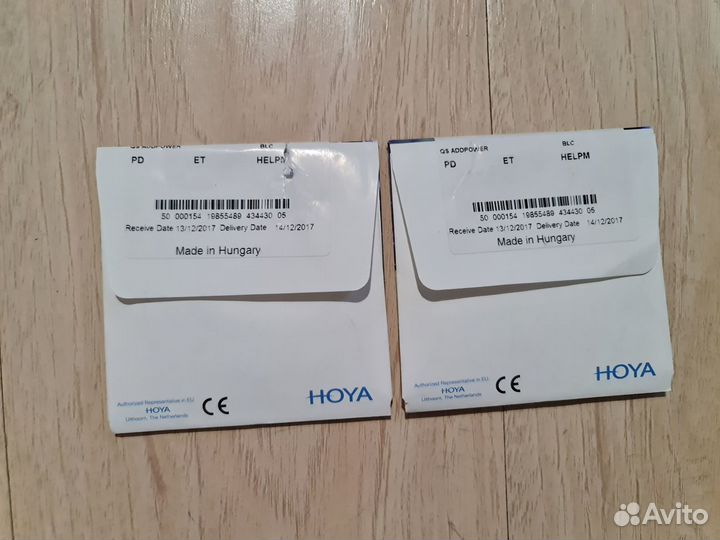 Очковые линзы hoya