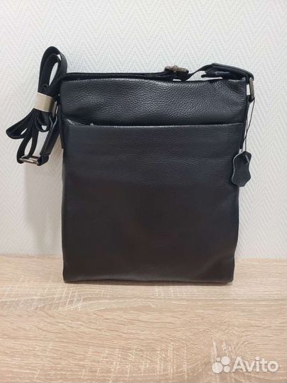 Сумка мужская из мягкой кожи