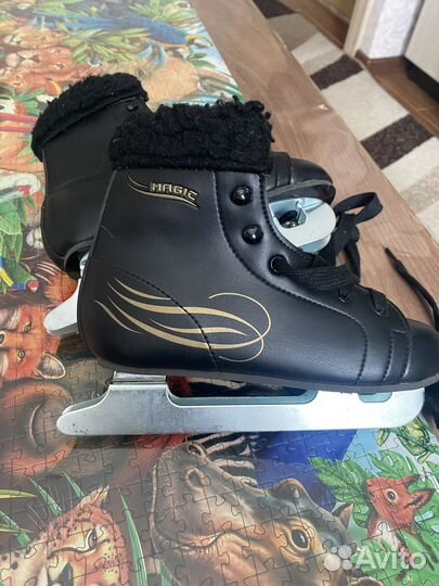 Коньки двухполозные 32