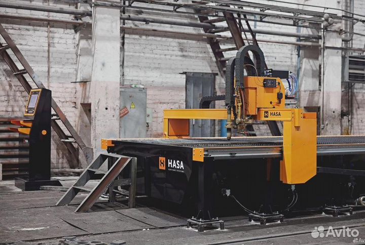 Станок с плазменной резкой чпу hasa сs-3 15-30 200А