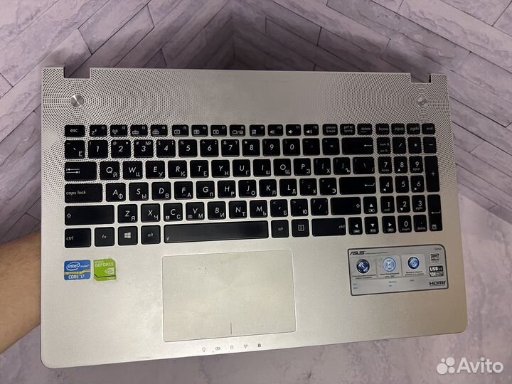 Ноутбук Asus N56VB в разбор