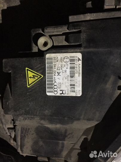 Фара Audi A4 2008 правая 8E0941004