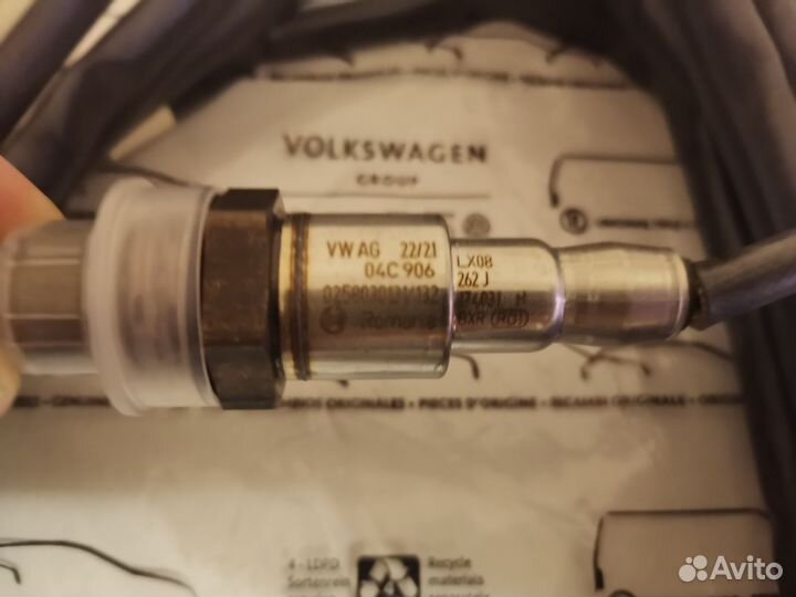 Лямбда зонд VAG 04C906262J. Новый, оригинал VAG