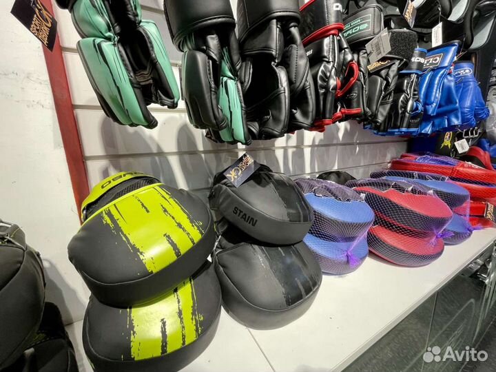 Лапы Rusco Sport изогнутые красные