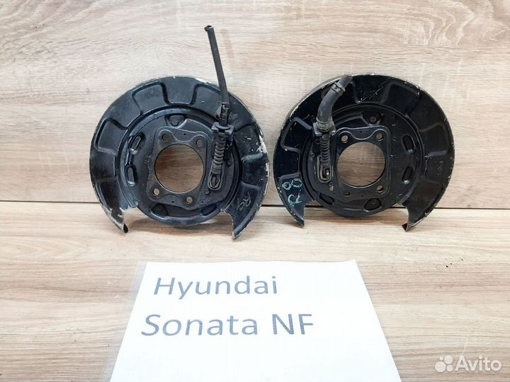 Кожух тормозного диска задний Hyundai Sonata NF