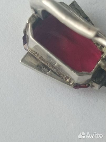 Серебряные серьги 800 пробы