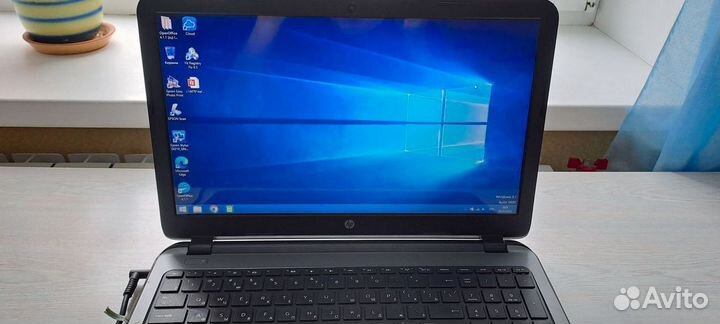 Ноутбук HP бу в рабочем состоянии