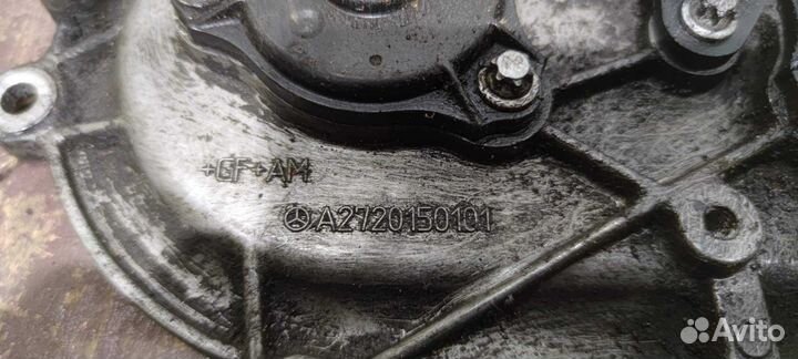 Крышка двигателя передняя правая Mercedes-Benz