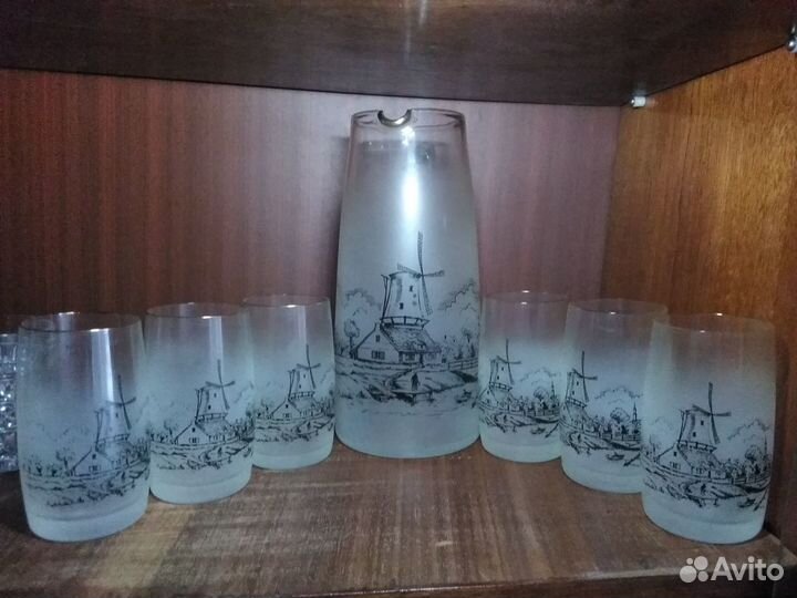 Винтаж-хрусталь,стекло Богемия