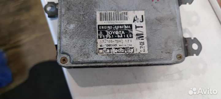 Блок управления двс, эбу Toyota Crown JZS155 2jzge