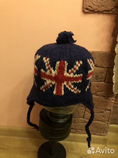Шерстяная перуанская шапка Union Jack