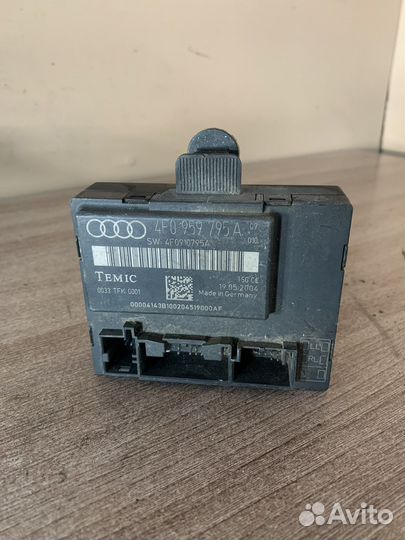 Блок комфорта задней левой двери Ауди А6 С6