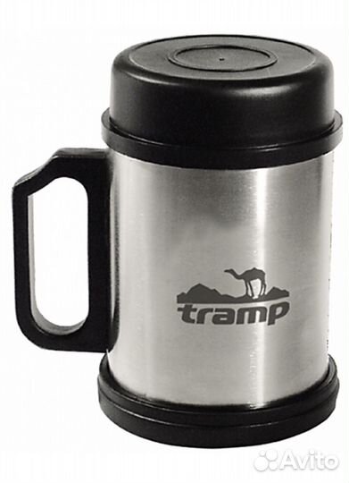 Термокружка с крышкой и подставкой Tramp 400мл