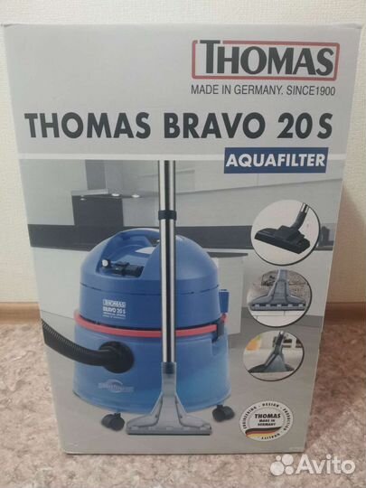 Моющий пылесос ThomasBravo 20S(новый,гарантия 2г)