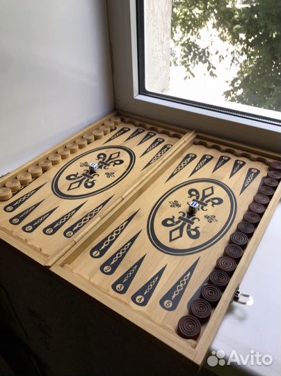 Доска для Нард Шахмат Шашек Деревянная