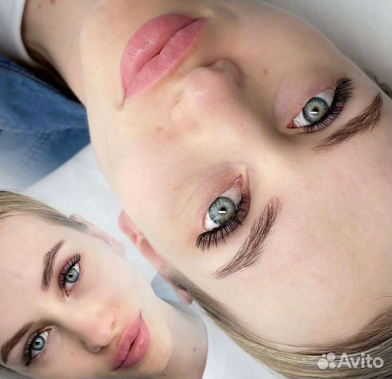 Наращивание ресниц, перманент, лами в студии