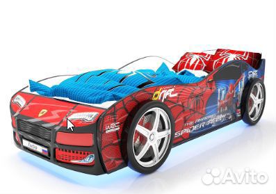 Кровать машина