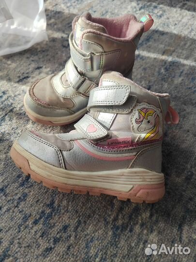 Ботиночки для девочки зимние 24