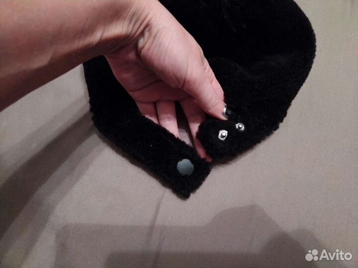 Бейсболка женская зимняя и варежки