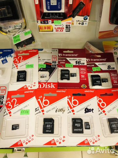 USB флешка карта памяти SD micro SD