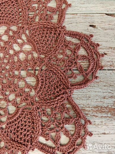 Салфетки вязаные крючком