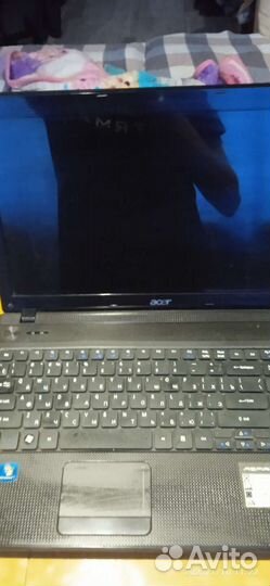 Ноутбук acer 5552G на запчасти без женского диска