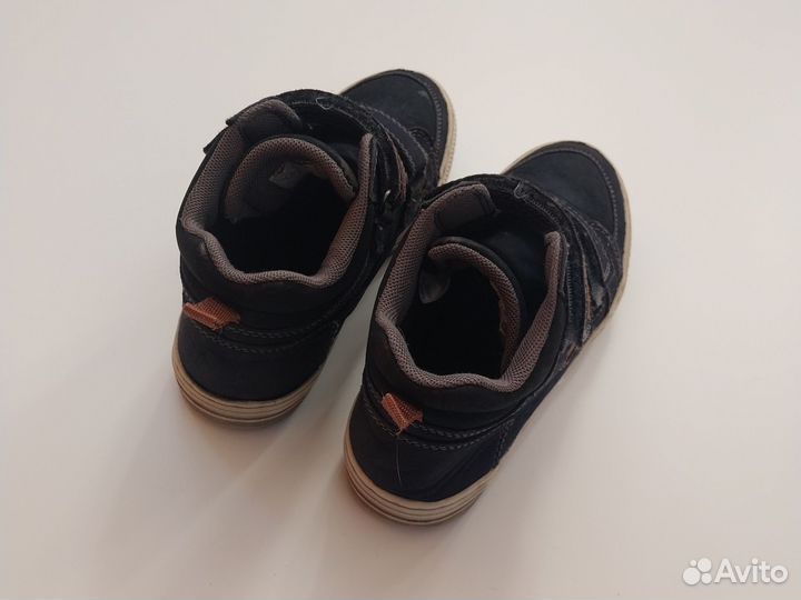 Ботинки демисезонные на мальчика 34 размер