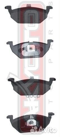 Колодки тормозные дисковые перед AKD1304 akyoto