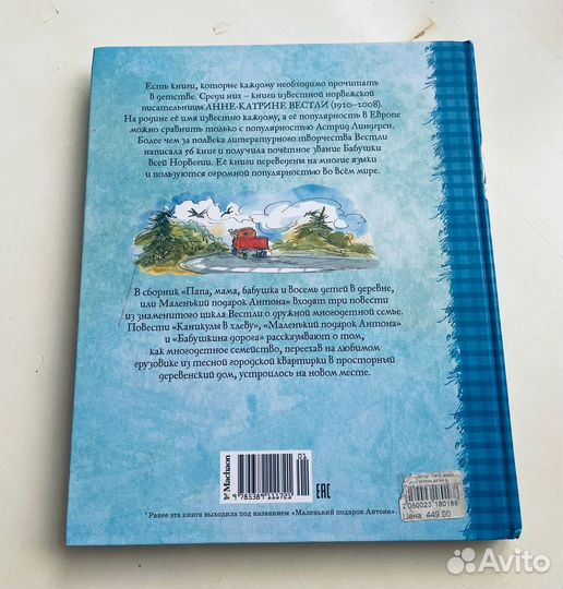 Папа, мама, бабушка и восемь детей в деревне