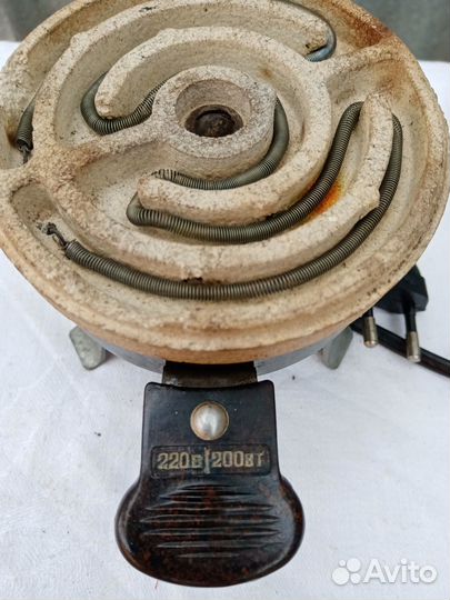 Плитка электрическая лабораторная 200Вт СССР