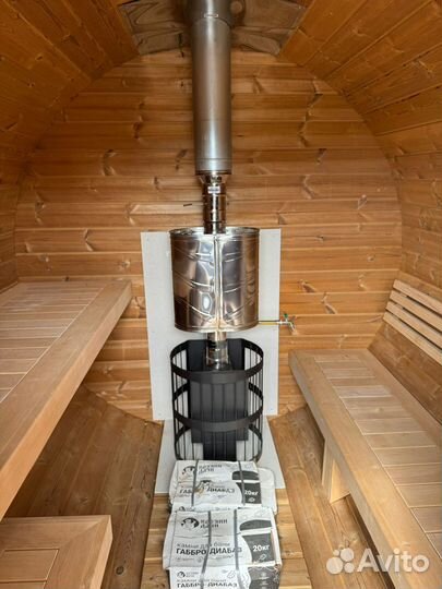 Баня бочка под ключ от производителя